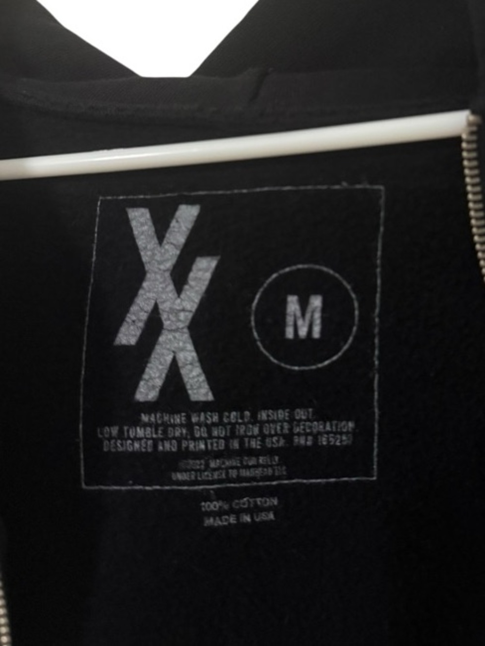 Rare Machine Gun Kelly (MGK) Mainstream Sellout Tour 2022 Zip-Up Hoodie - Picture 8 of 9